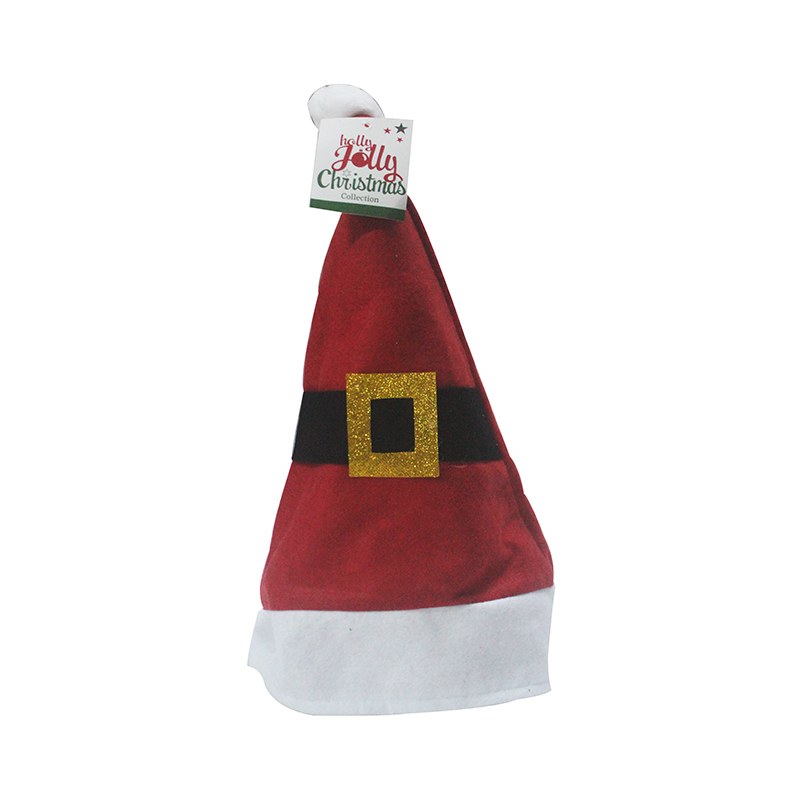 XMAS HAT WITH BELT 45CM