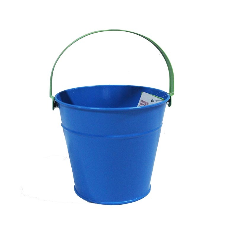BUCKET CHILDEREN 14CM METAL JUN