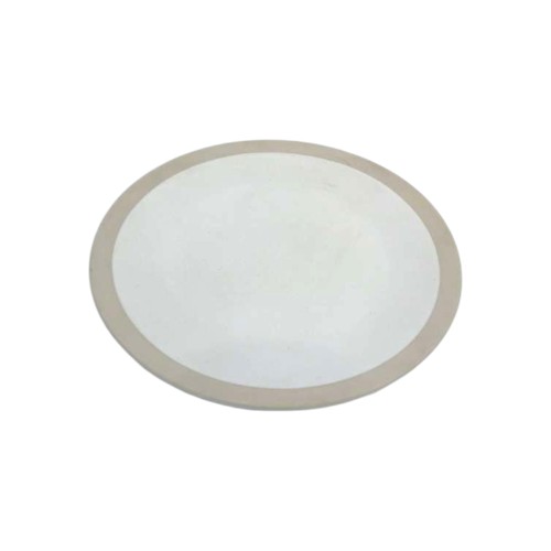 PLATE DIA 21CM STONEWARE 3ASS