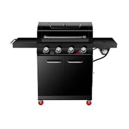 BBQ 2 BURNERS BLACK