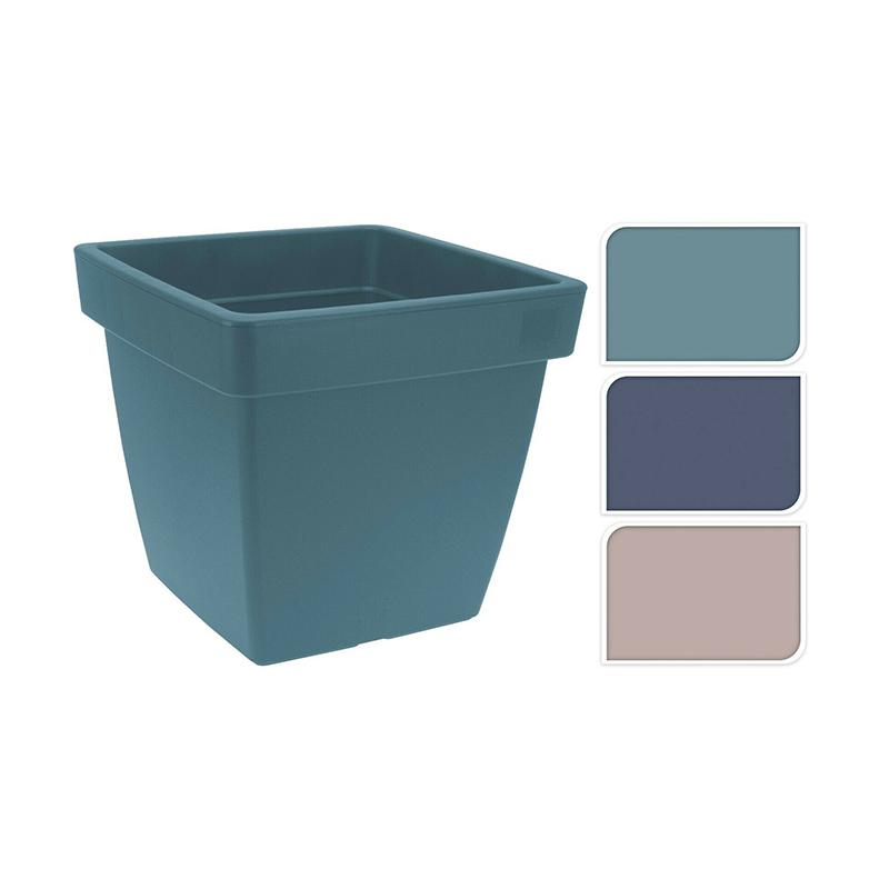 FLOWER POT SQUARE 39XH35CM