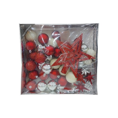 XMAS HANGDECO 45PCS