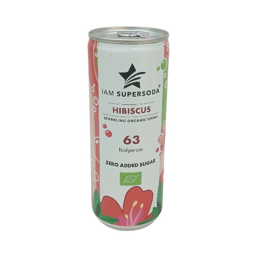 I AM SUPERSODA HIBISCUS250ML