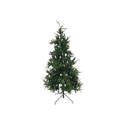 XMAS TREE GREEN HINGED 180CM