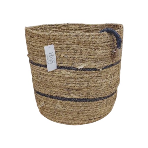 BASKET STRAW 37CM