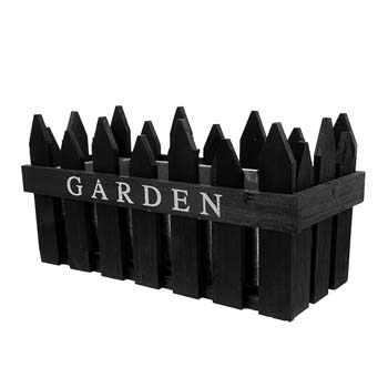 FLOWER BOX FENCE 35X15XH18CM