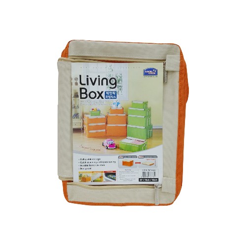 LIVING BOX 27X18X13CM GREEN LOC