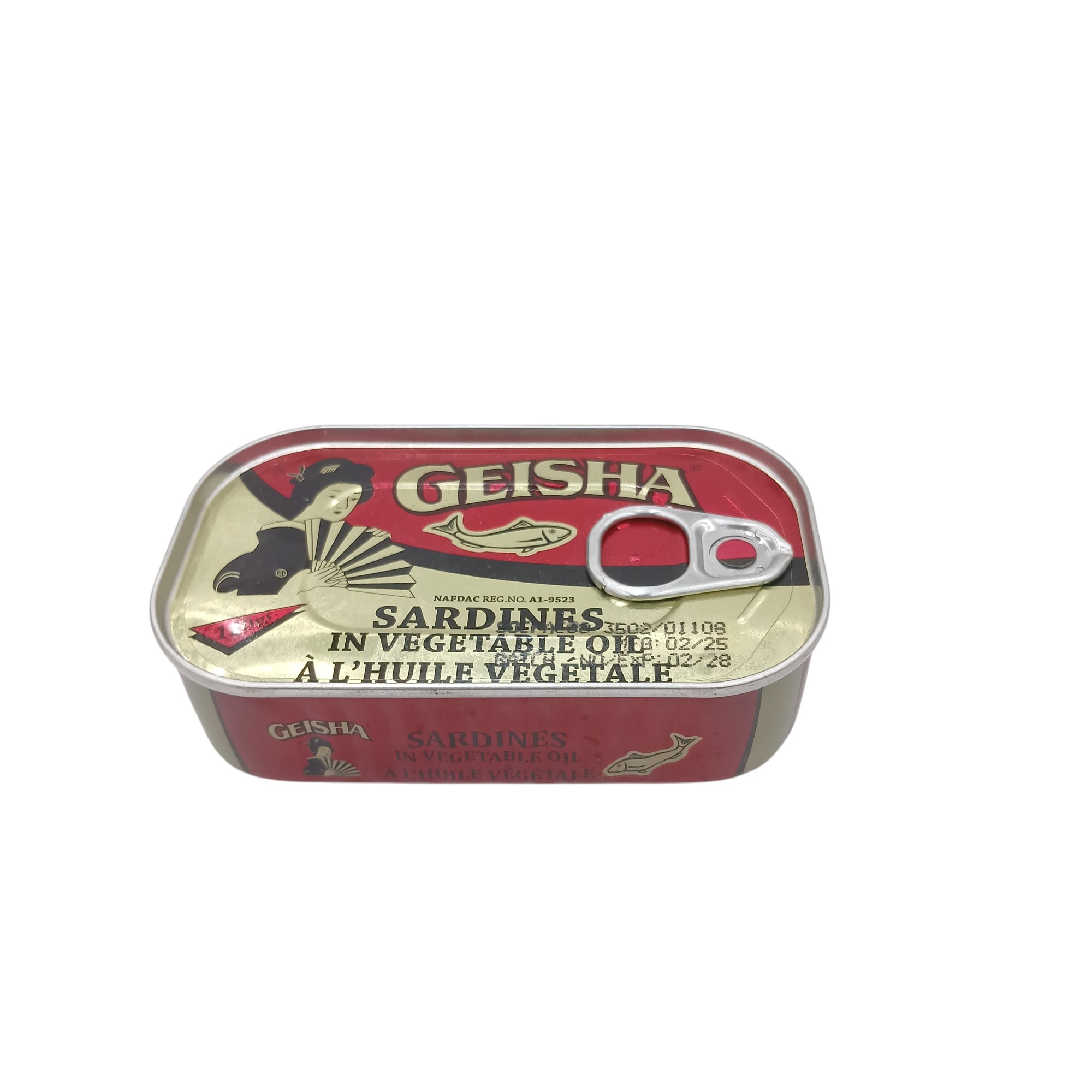 GEISHA SARDINE 125G