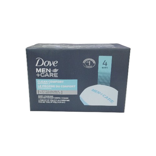 DOVE BAR SOAP 100GX4 MEN CLEAN