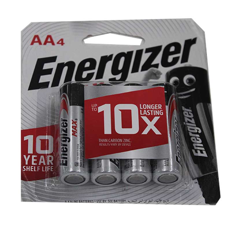 ALKALINE AA 4 PCS ENERGIZER