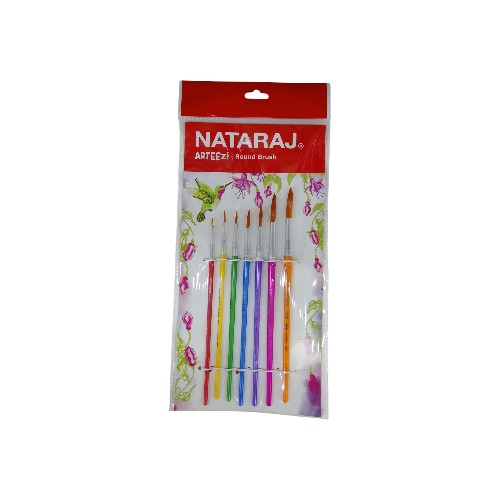 NATARAJ ARTEEZI ROUND BRUSH SET