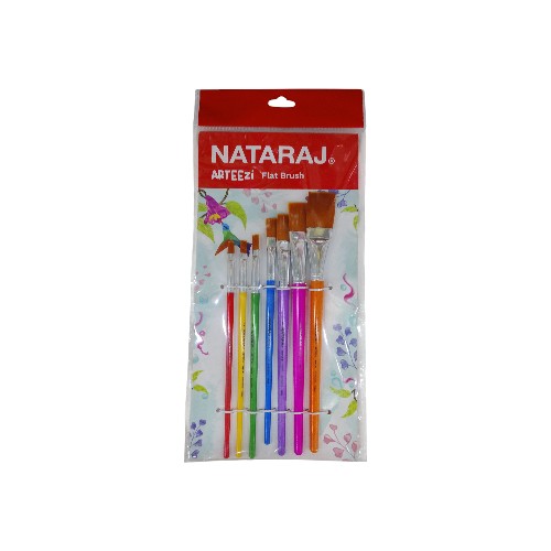 NATARAJ ARTEEZI FLAT BRUSH SET