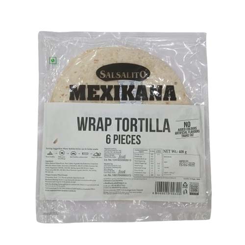 WRAP TORTILLA 6PCS 408G MEXIKAN