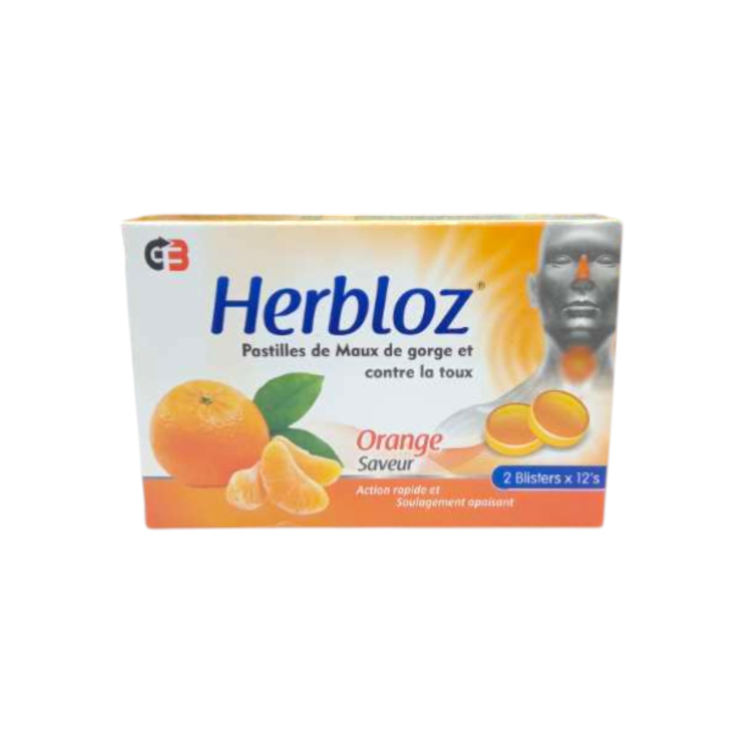 GB HERBLOZ  ORANGE 2B*12S