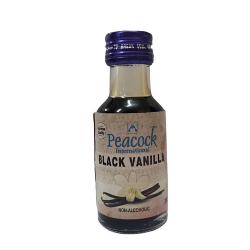 PEACOCK ESSENCE BLACK VANILLA 2