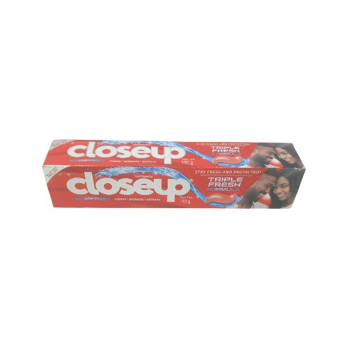 TOOTHPASTE RED HOT 140G CLOSE U