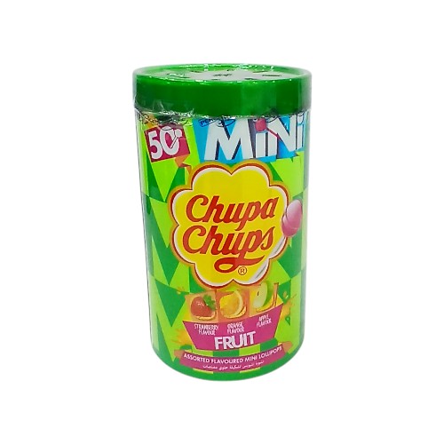 CHUPA CHUPS ASSORT LOLIPOPS 50P