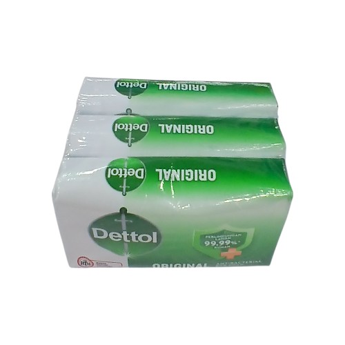 DETTOL SOAP ORIGINAL 3X60G