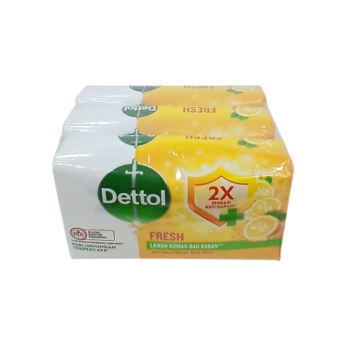 DETTOL SOAP FRESH 3X60G
