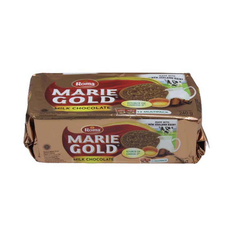 GOLD CHOCO BISCUIT 240G ROMA MA