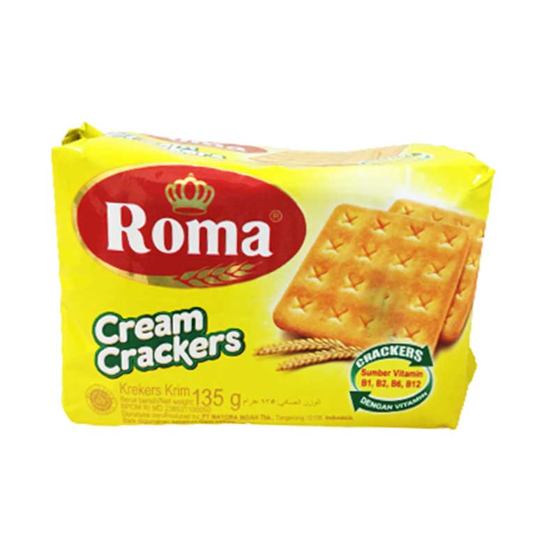 BISCUIT ROMA CREAM 107G CRACKER