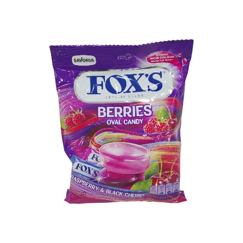 FOXS BERRIES CANDY IN BAG 125G