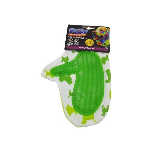 UBL PET GROOMING GLOVE 2ASST