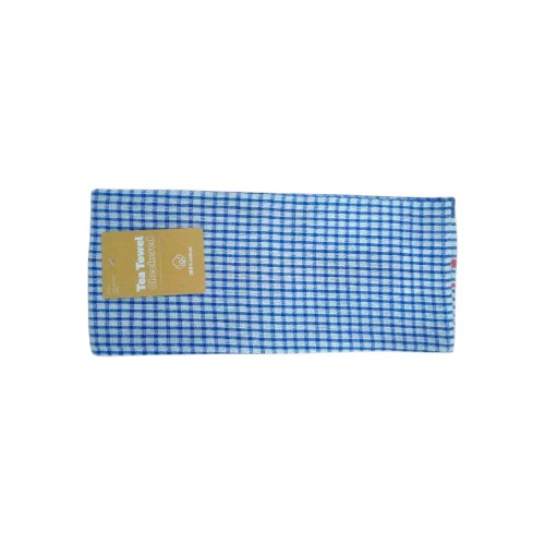 UBL TEA TOWELS CHECK 4 PACK