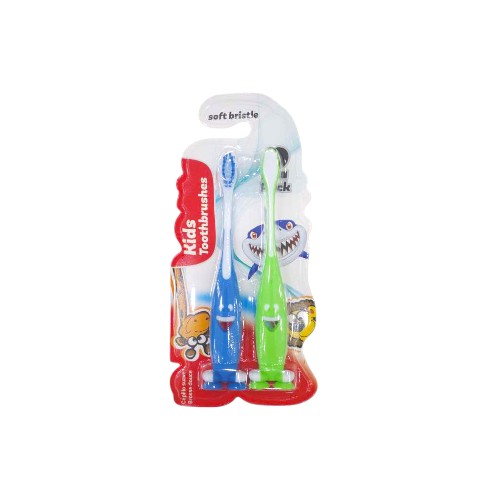 UBL KIDS TOOTHBRUSH 2 PACK-ASSO