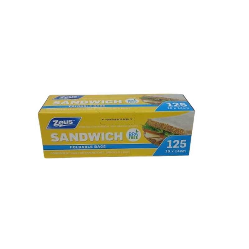UBL SANDWICH BAGS 125 PACK