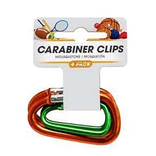 UBL CARABINER CLIP 2 SZS 4PK 4A