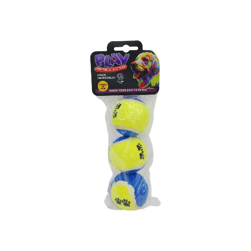 UBL PET TENNIS BALL PAWJUNGLE 3