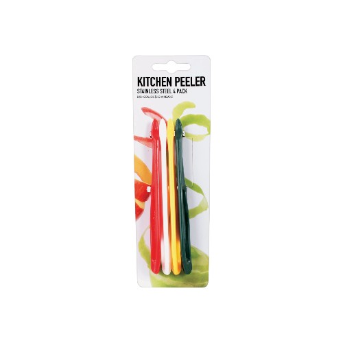UBL KITCHEN PEELERS 4 PACK