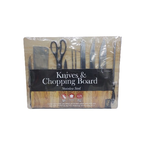 UBL KNIFE  CHOPPING BOARD 11PC
