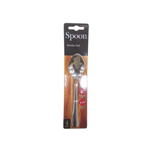 UBL STAINLESS STEEL SPOONS 4 PA