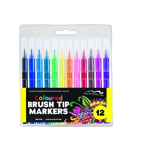 UBL PENS BALL POINT COLOURED 10