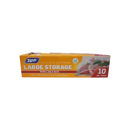 UBL STORAGE BAGS ZIPPER LOCK 10