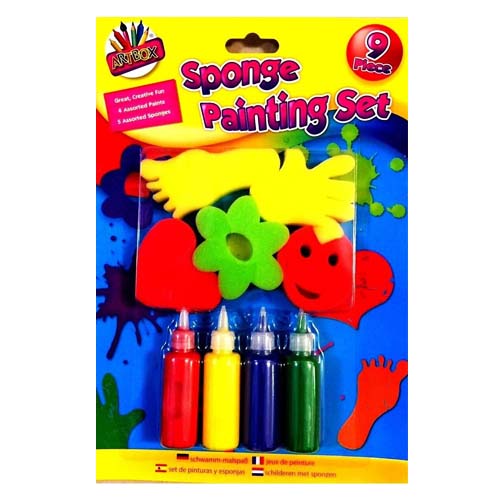 UBL SPONGE ART SET 6+6PC