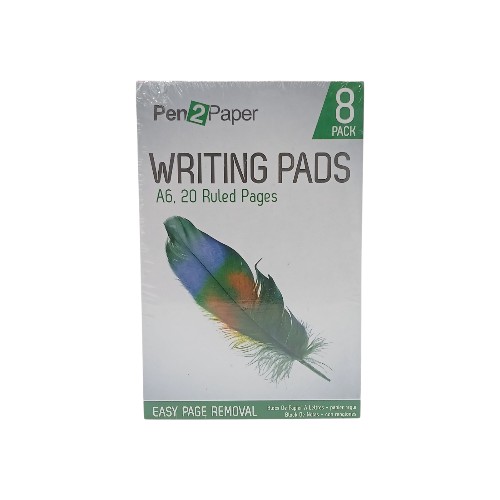 UBL WRITING PAD LINED A6 20 PAG