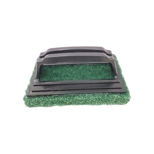 UBL SCOURER PAD BRUSH W HANDLE