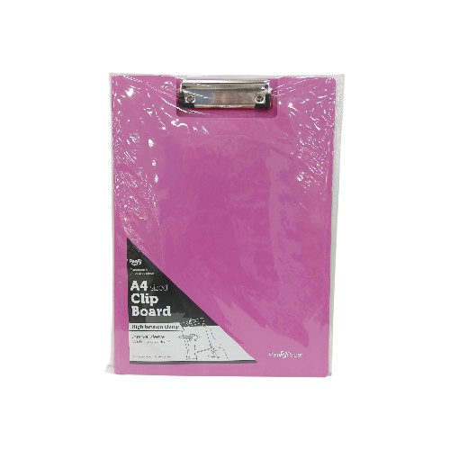 UBL CLIPBOARD A4 W COVER 4 COLO