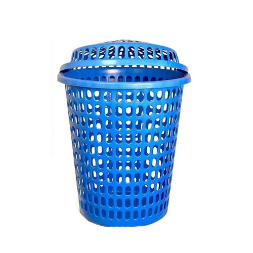 UBL LAUNDRY BASKET W LID-ASSORT