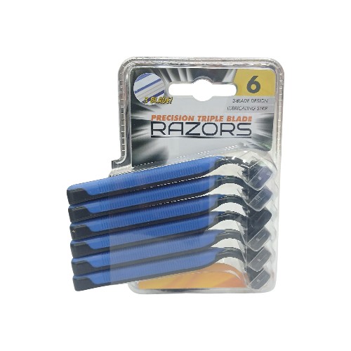 UBL MEN DISPOSABLE RAZORS 6 PAC