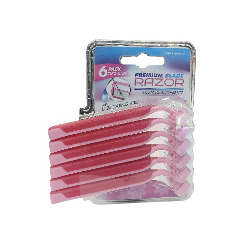 UBL LADIES DISPOSABLE RAZORS 6