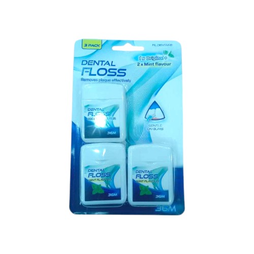 UBL DENTAL FLOSS MIXED PACK 3X3
