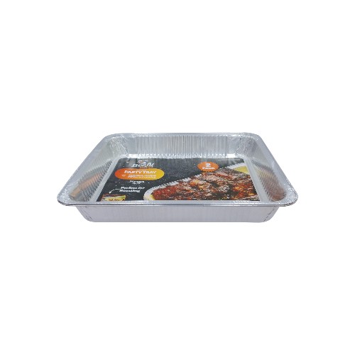 UBL FOIL PARTY TRAY RECTANGLE 2