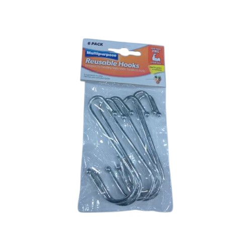 UBL S-HOOKS 6 PACK