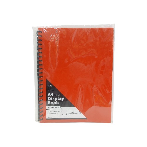UBL DISPLAY BOOK SPR A4 20-POCK