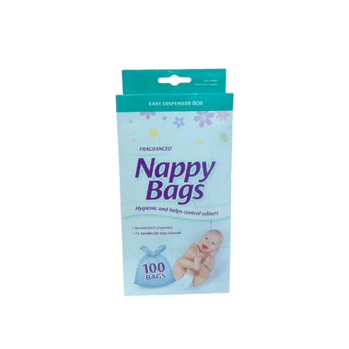 UBL SCENTED NAPPY BAGS 100 PACK