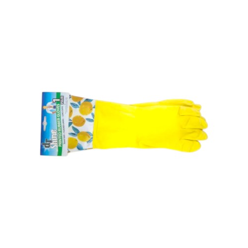 UBL PRINTED RUBBER GLOVES 1 PAI